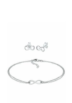 JEWELRY SET INFINITY - Earrings - silberfarben