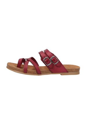 Teensandalen - burgundy