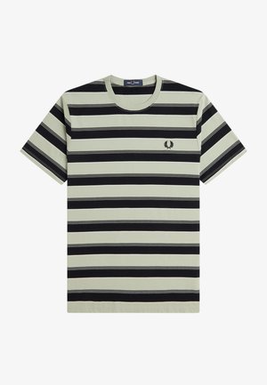 Fred Perry, FINE STRIPE T-SHIRT - T-Shirt print - seagrass
