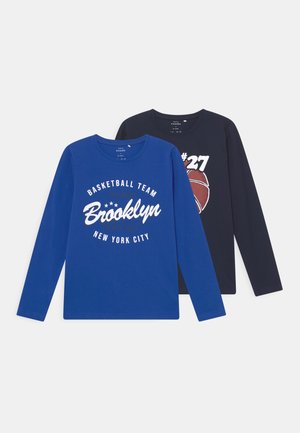 NKMVUX 2 PACK - Long sleeved top - blue