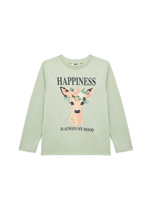 CREW NECK - Longsleeve - green