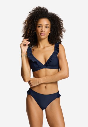 The Sunshine Brand, BOBBY TRIANGLE RUFFLE - Bikini - blue iris