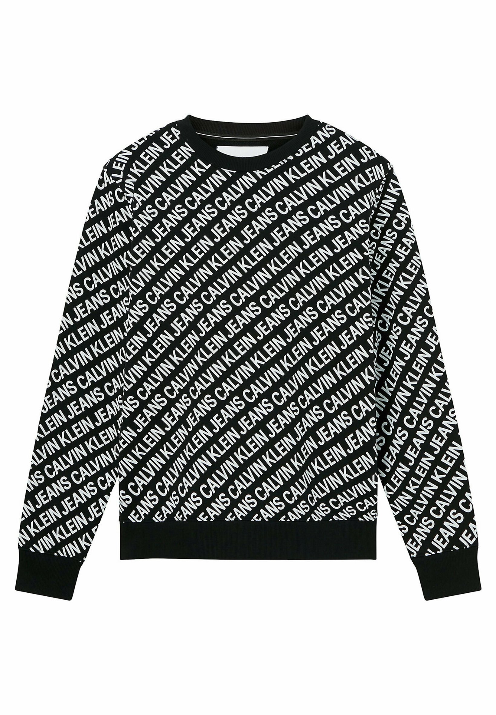 Calvin Klein Jeans Sudadera - ck black/negro - Zalando.es