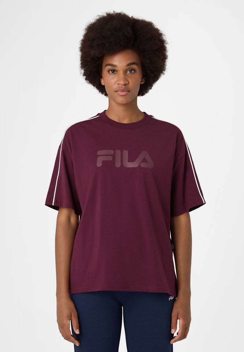 Fila APPAREL RIVOLI GRAPHIC - T-shirt imprimé - fig