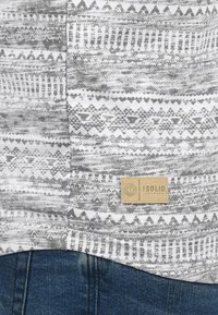 Solid SDINGO - Camiseta estampada - mid grey