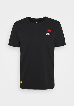 TEE CLUB ESSENTIALS - T-shirt imprimé - black