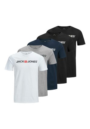 5 PACK - T-Shirt print - black