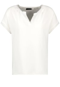 Taifun KURZARM-FREIZEIT MIT OFFENEM RUNDHALSAUSSCHNITT - T-Shirt basic - offwhite