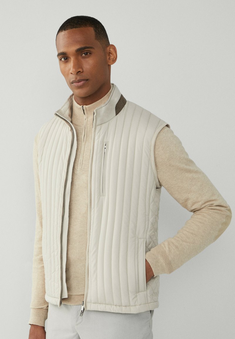 Hackett London CHANNEL - Strukirani kaput - sand beige
