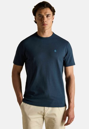 REGULAR FIT - RUGBY CLUB CREW NECK - Trükipildiga T-särk - navy