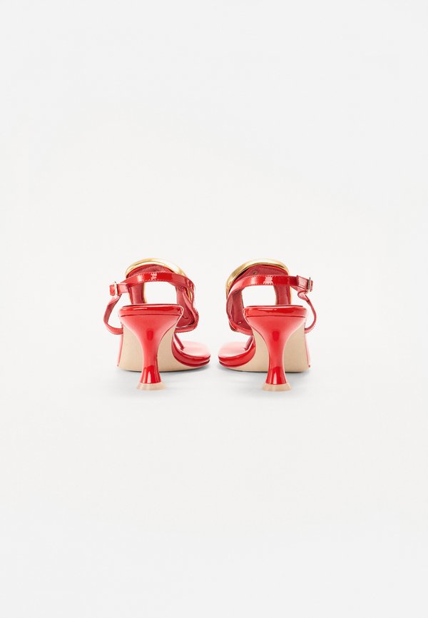 LINQ - Sandals - coral gold2