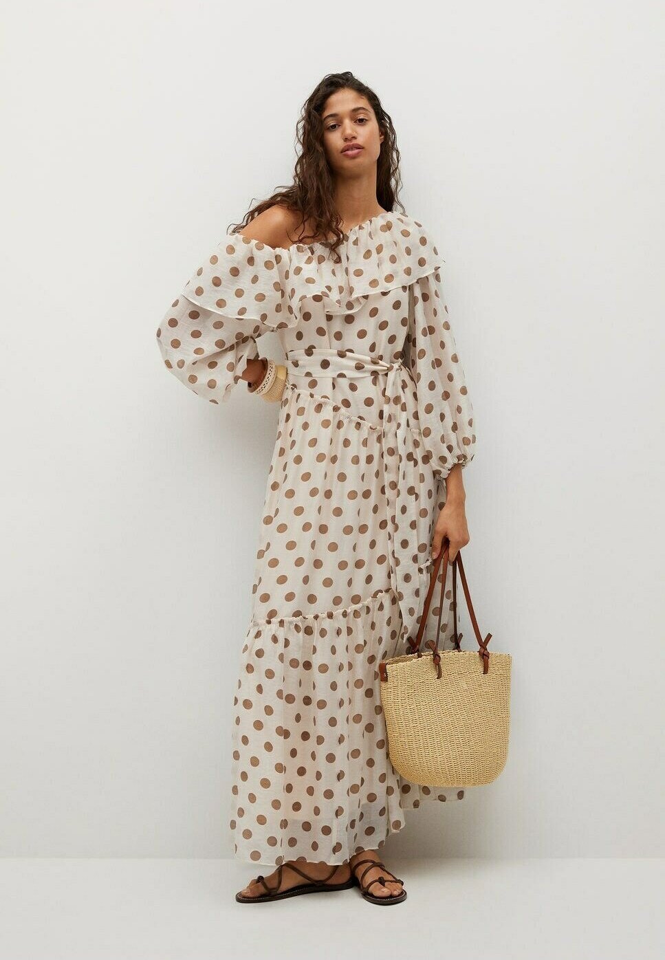 Mango Jurk - ecru/crème - Zalando.be