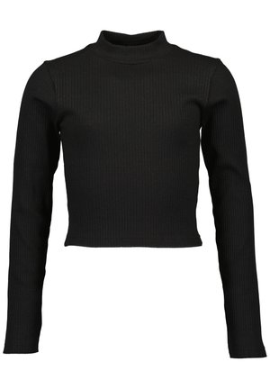 Blue Seven LANGARM MIT STEHKRAGEN - Pullover - schwarz