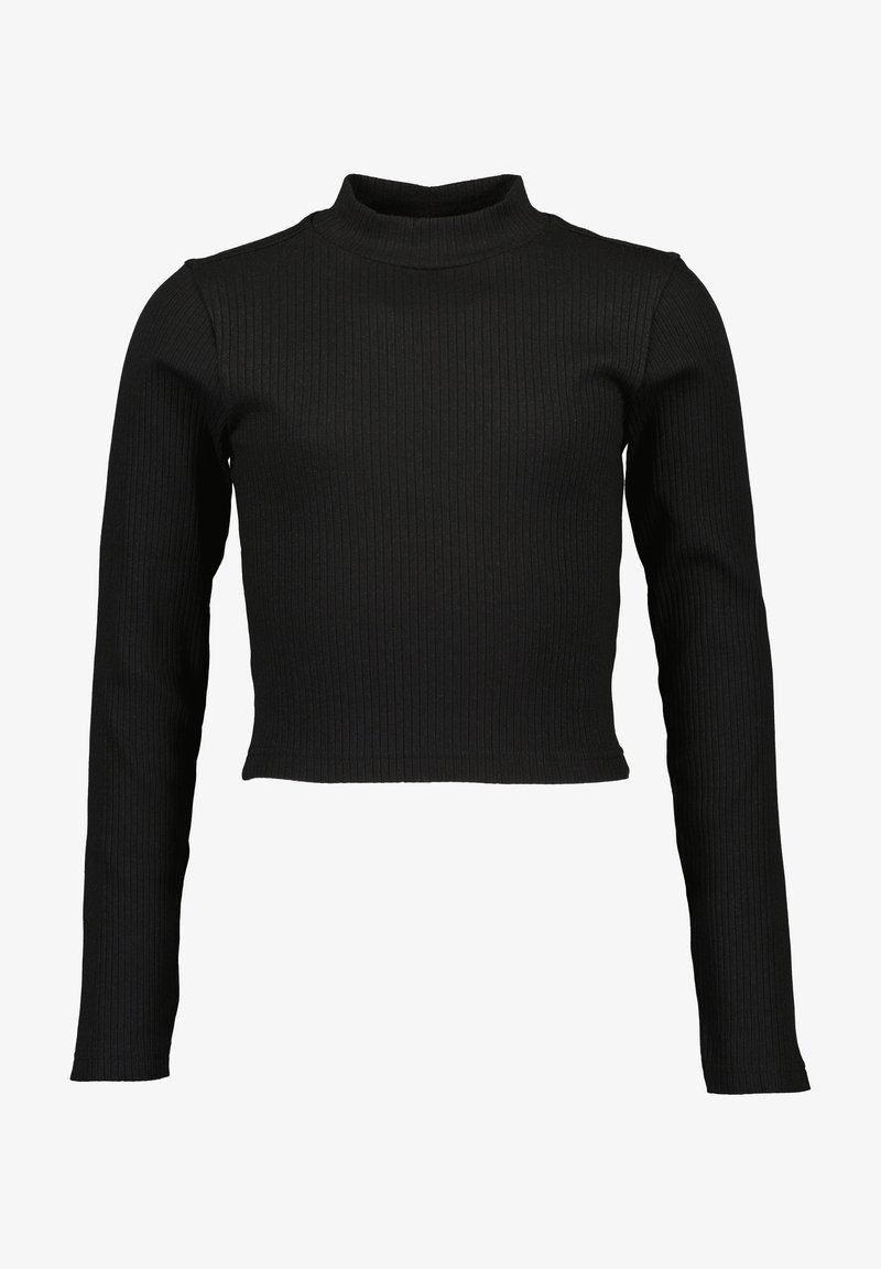 Blue Seven LANGARM MIT STEHKRAGEN - Strickpullover - schwarz