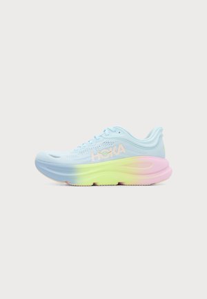 HOKA, BONDI 9 - Hardloopschoenen voor op de weg - glimmering blue/overcast