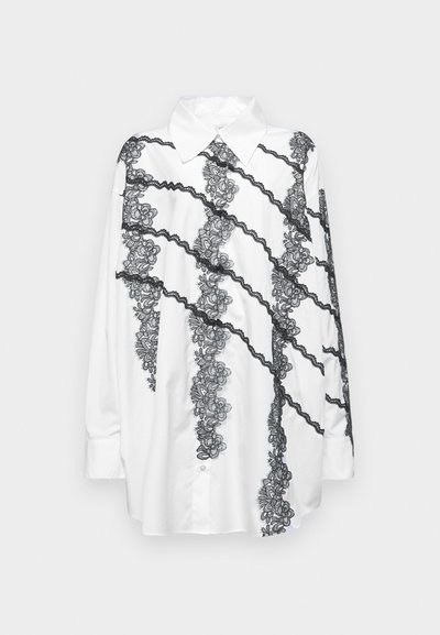 Viktor&Rolf APPLIQUE SHIRT DRESS - Marškininė suknelė - white