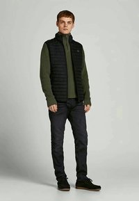 Jack & Jones COLLAR NOOS - Colete - black