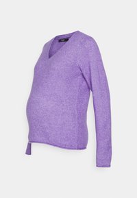Vero Moda Maternity Stickad tröja - purple