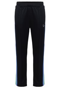 Karl Kani SMALL SIGNATURE STRAIGHT LEG TRACKPANTS UNISEX - Donji dijelovi trenirke - black