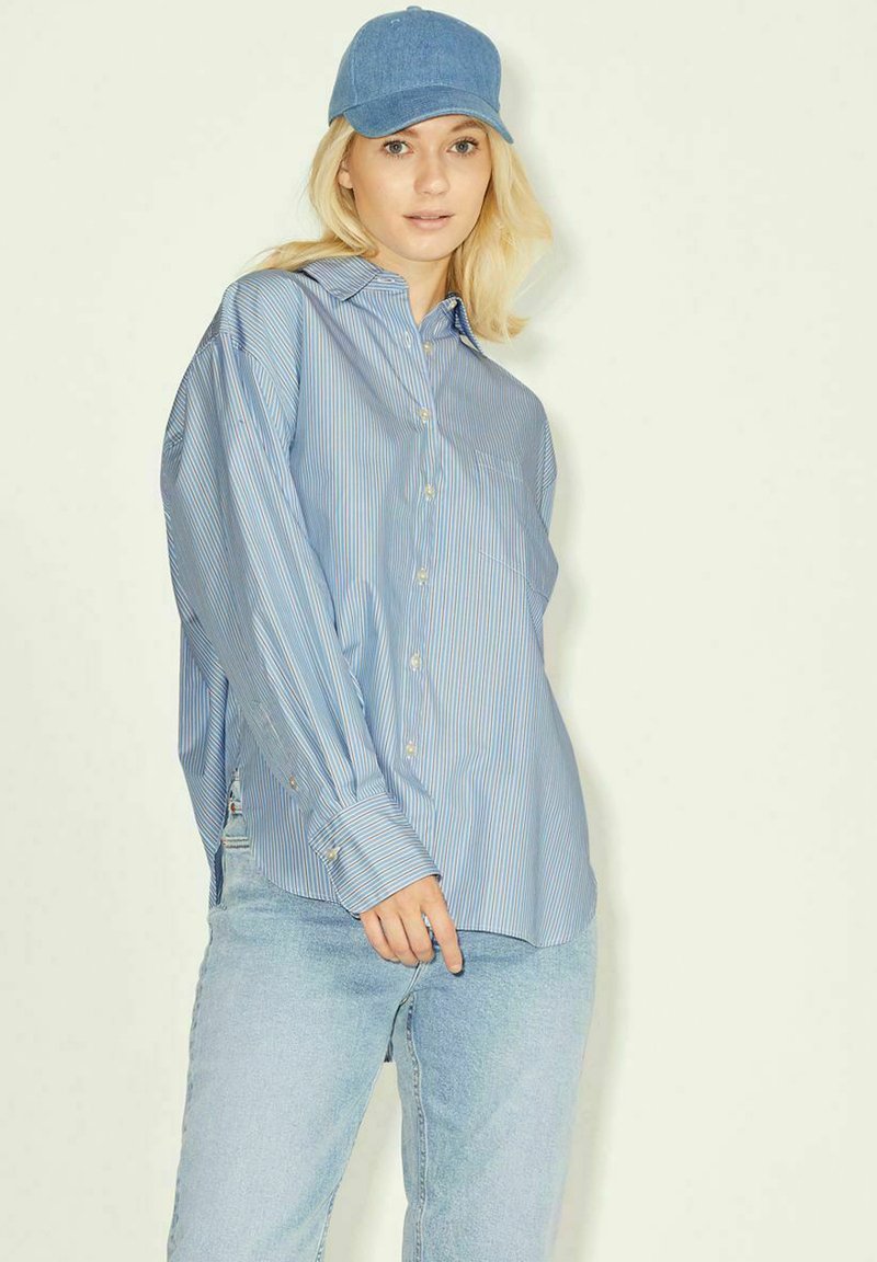 JJXX JXJAMIE RELAXED NOOS - Camicia - aegean blue