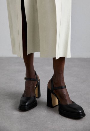 Souliers Martinez, MALASAN - Класически обувки с висок ток - black