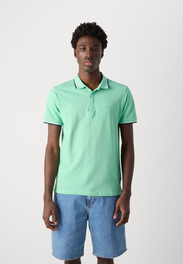 CONTRAST PIPING - Polo shirt - fresh mint3