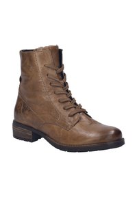 Josef Seibel KATE - Nauhalliset nilkkurit - cognac