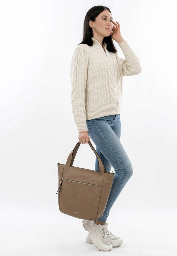 SHOPPER - Shopping Bag - taupe