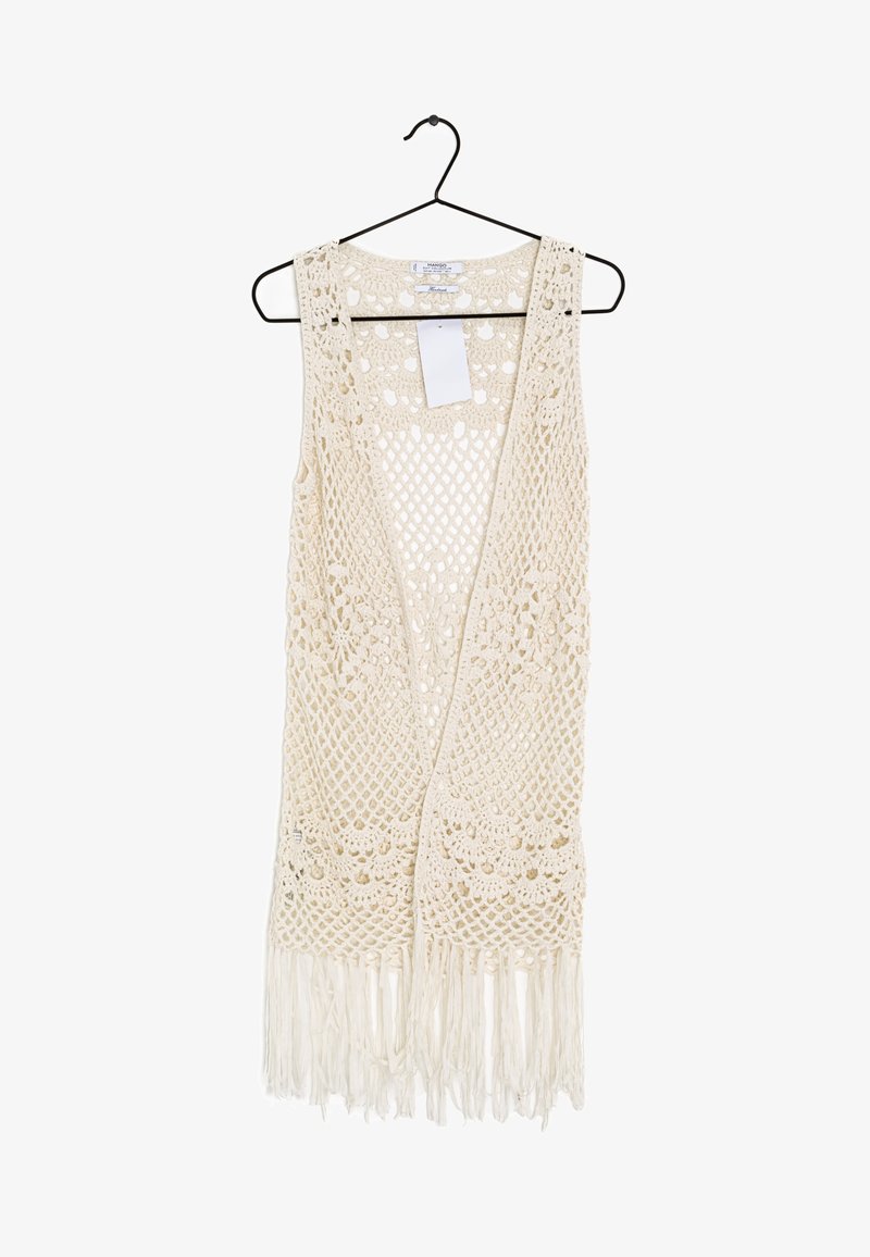 Mango Veste sans manches - beige