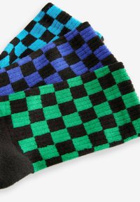 Next CUSHIONED FOOTBED 3 PACK - Socken - checkerboard