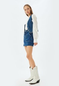 Koton Minifalda - blue denim