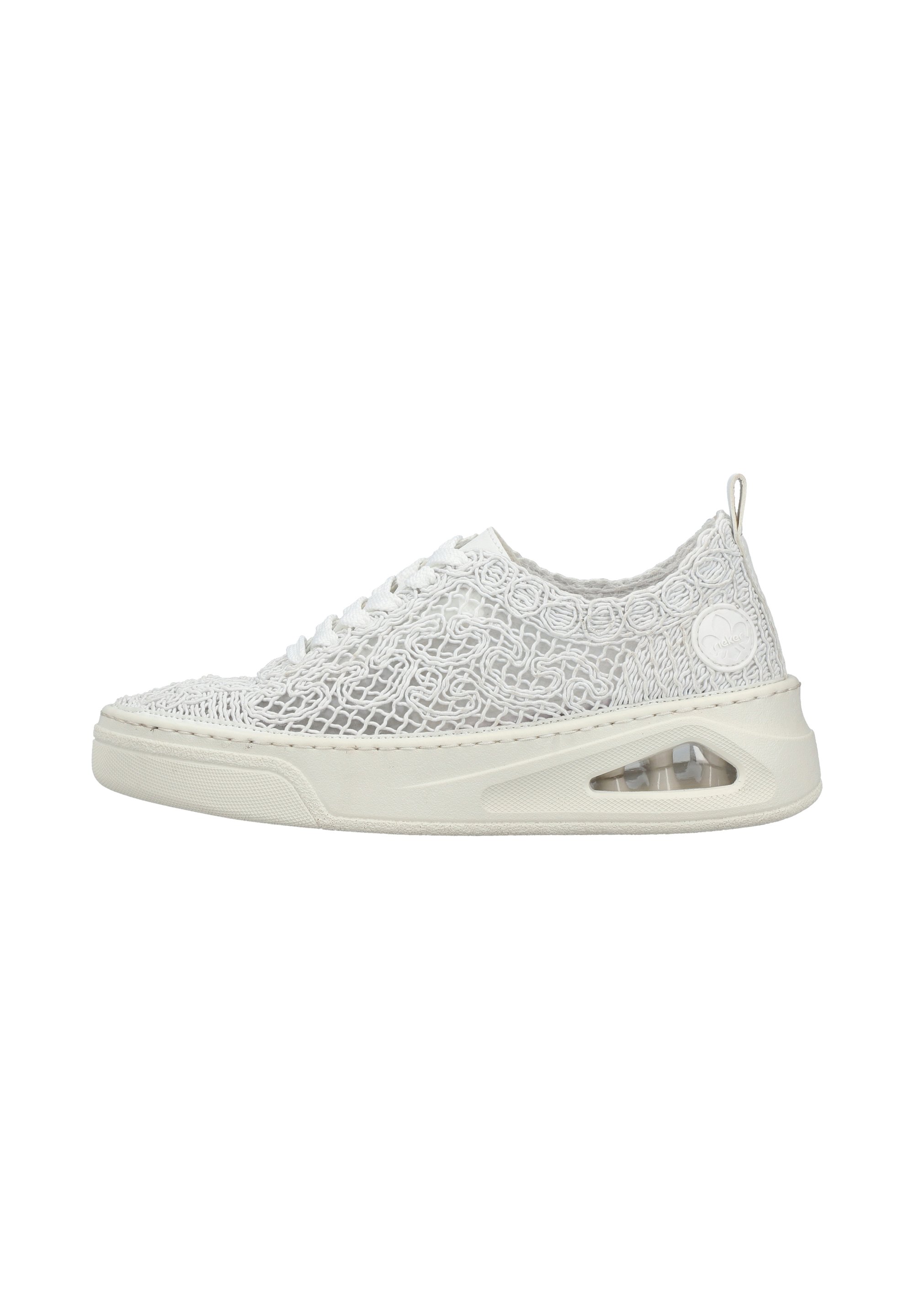Rieker SNEAKER LOW Sneaker low weiss/weiß Zalando
