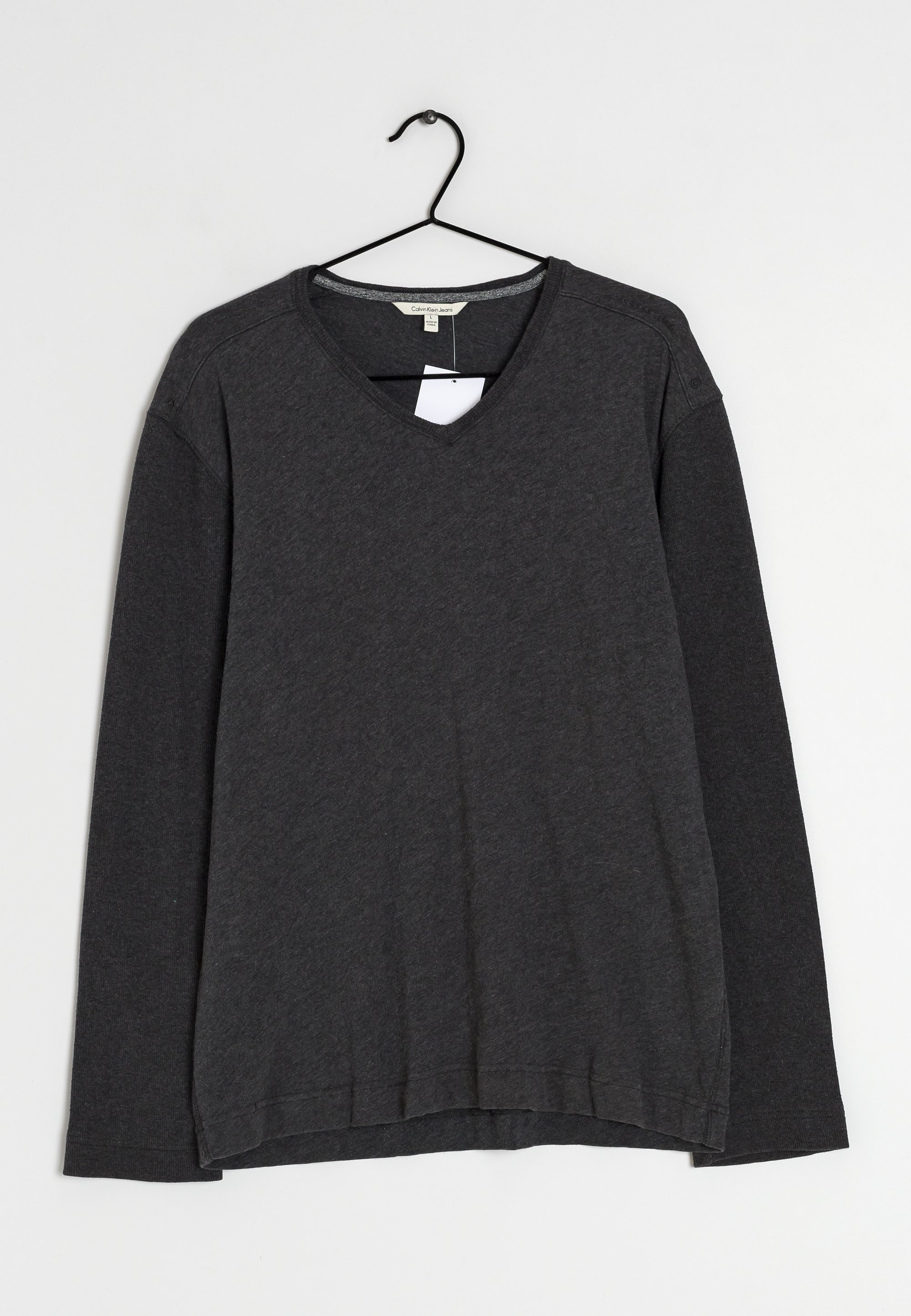 Calvin Klein Jeans Sweatshirt grey/grau (Pre-owned) Zalando