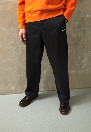 Stoffhose - black