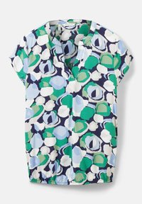 TOM TAILOR Bluse - green flower design