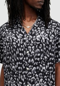 AllSaints LEOPAZ - Button down-skjorte - jet black