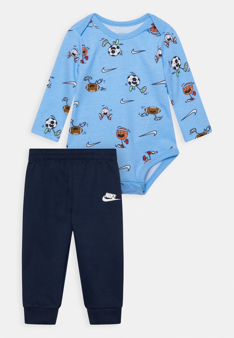 Nike Sportswear UNISEX SET Tracksuit bottoms midnight navy/dark