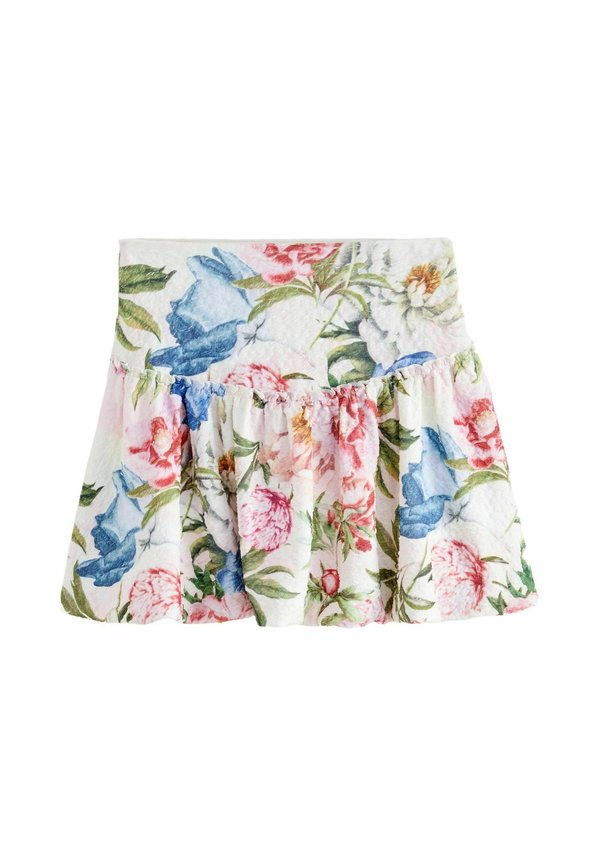 REGULAR FIT - BUBBLE HEM - A-Linien-Rock - floral