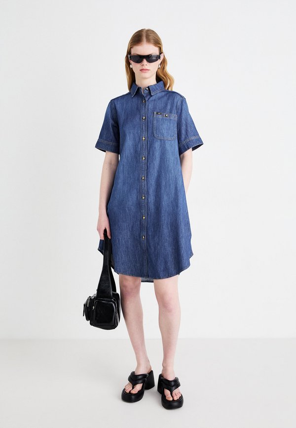 ALL PURPOSE A LINE DRESS - Shirt dress - fast talk3