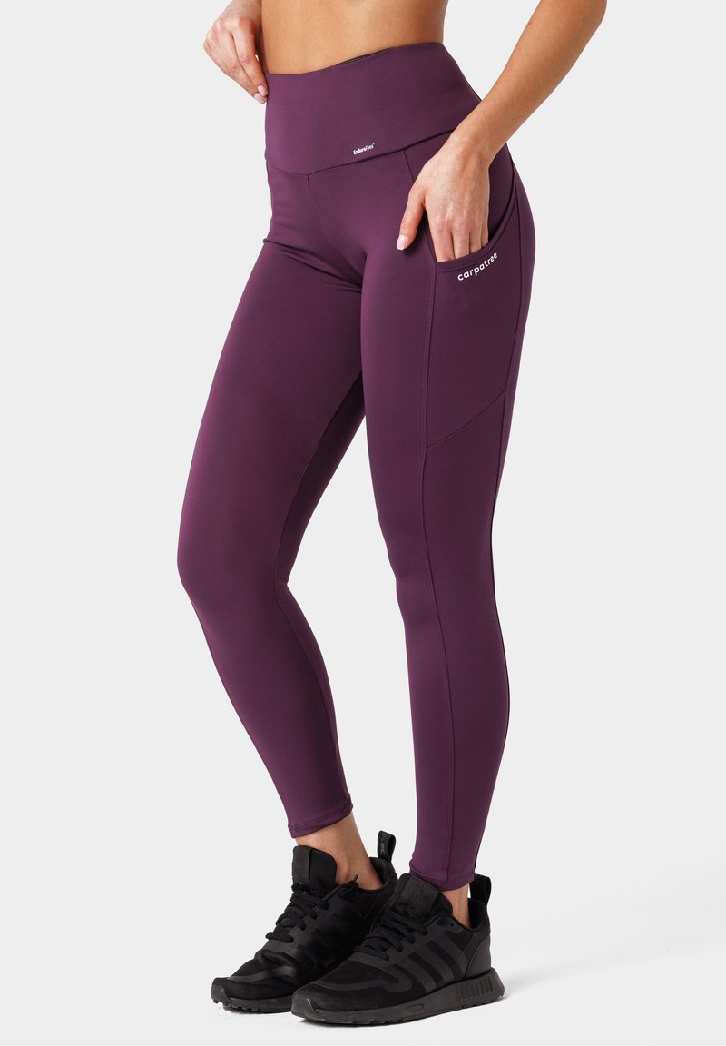 Carpatree LIBRA POCKET - Leggings - purple