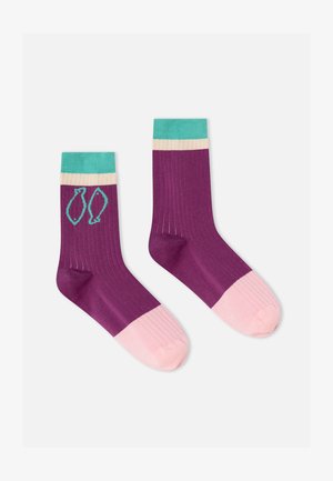 Dr. Bloom, FISH - Chaussettes - eggplant