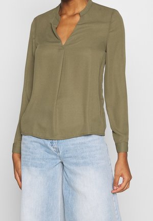 Bluse - dark green