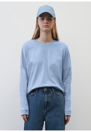 HEAVY-LONGSLEEVE RELAXED - Camiseta de manga larga - soft sky blue