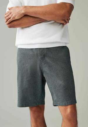 TEXTURED - REGULAR FIT - Shorts - navy