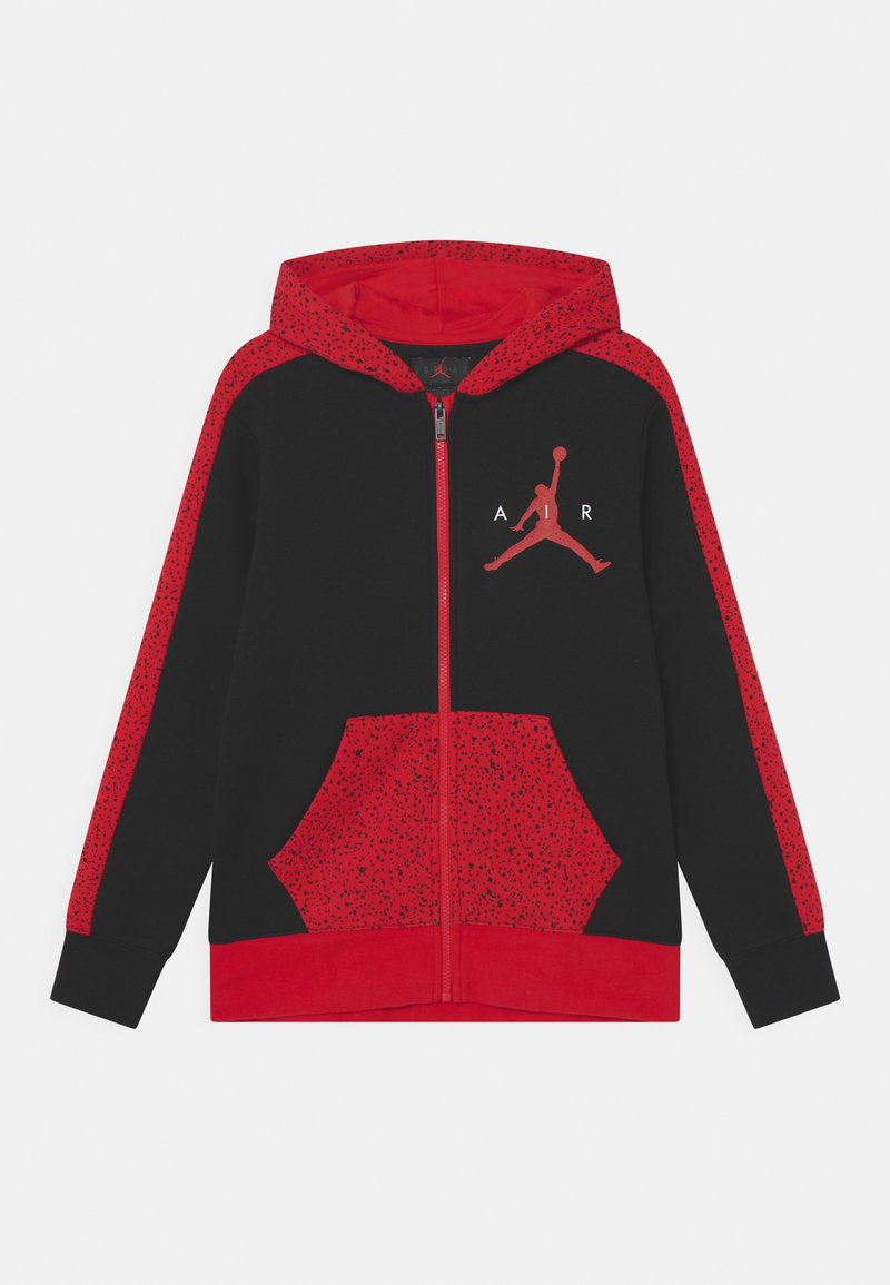 Jordan AIR SPECKLE HOODIE Zipup sweatshirt black Zalando.ie