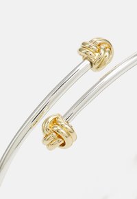 Lauren Ralph Lauren KNOT BYPASS BANGLE - Apyrankė - silver-coloured/gold-coloured