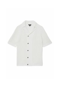 Reiss REGULAR FIT -  TEXTURED CUBAN-COLLAR - Hemd - white