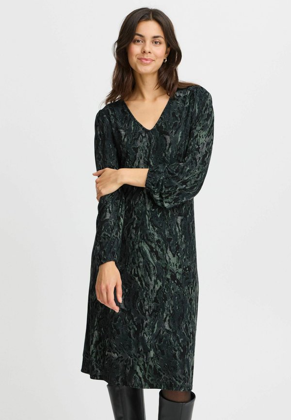 FRSAVOY - Jersey dress - laurel wreath aop maa