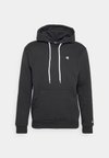 BASIC HOODED  - Hoodie - black