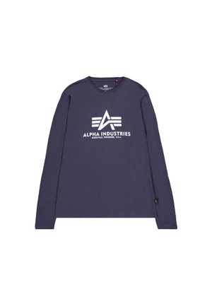 Alpha Industries, Langarmshirt - navy